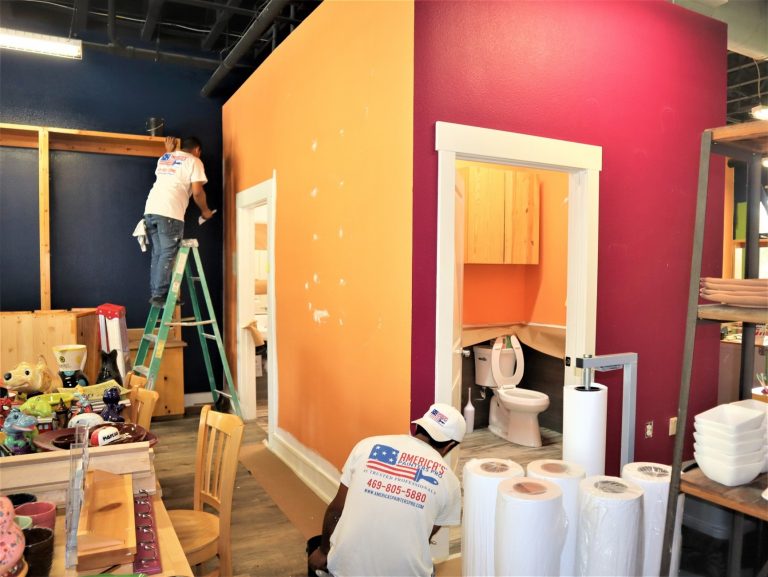 Commercial interior painting