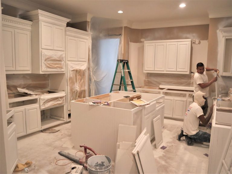 Cabinet painting Carrolton texas