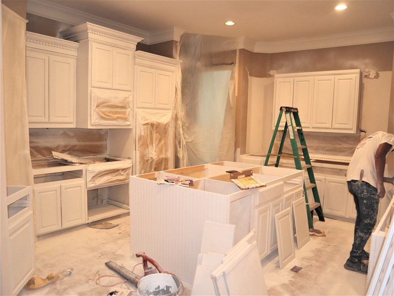 painting kitchen cabinets Carrolton texas